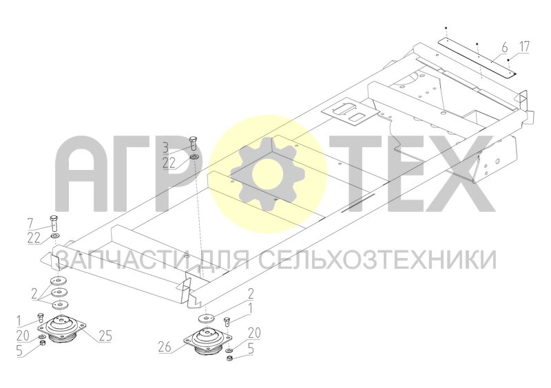 Установка опор (МРУ-2.00.150) (№7 на схеме)